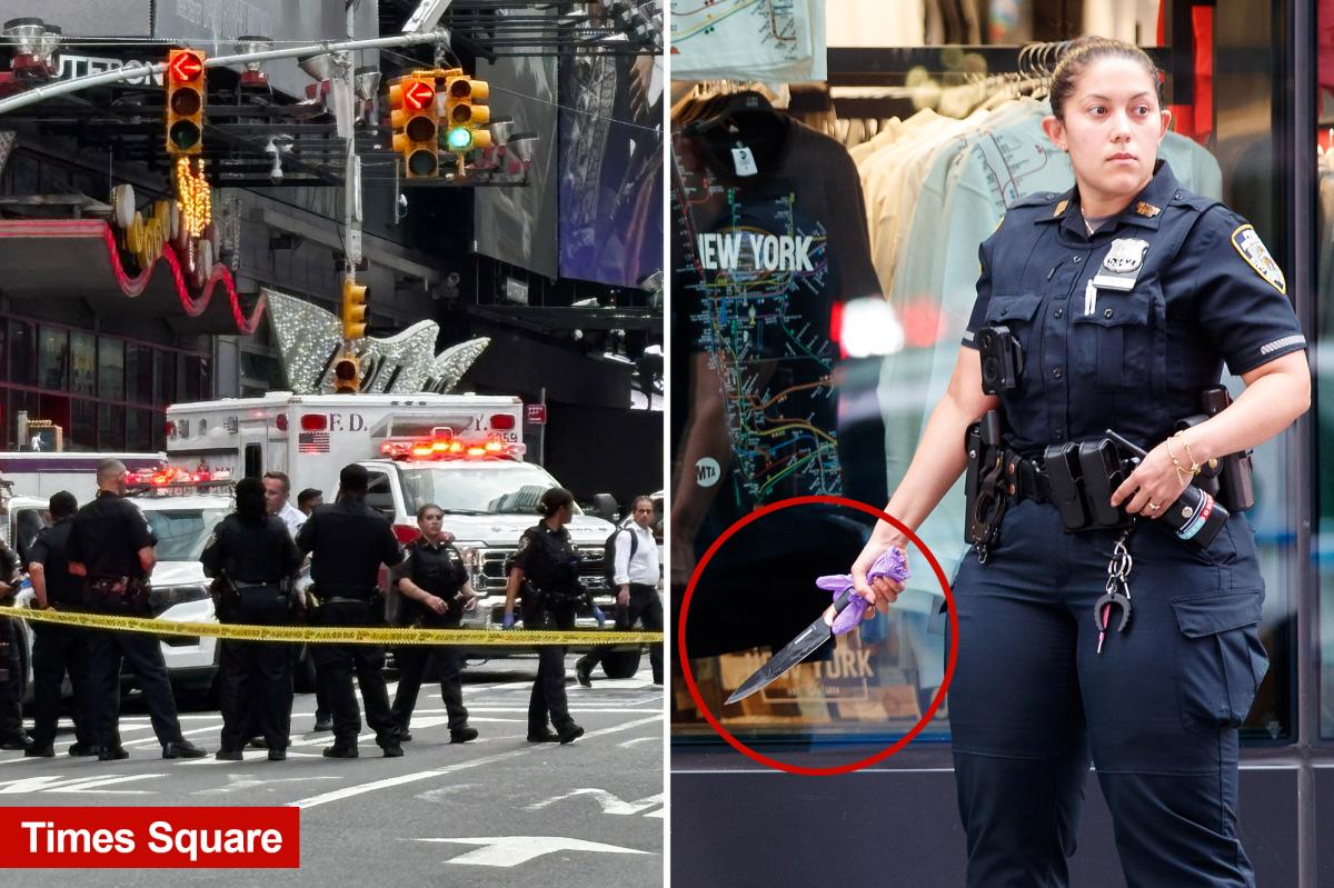 Chaos in Times Square: Knife-Wielding Woman Sparks Deadly Drama