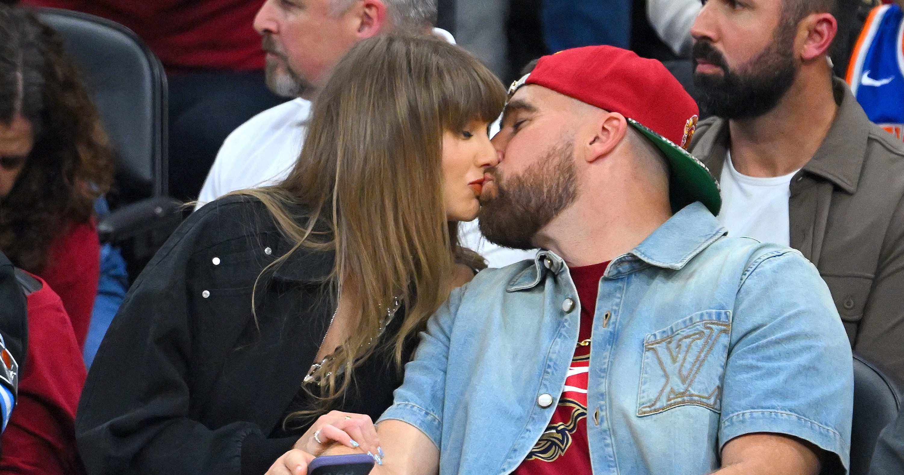 Taylor Swift's Behind-the-Scenes Moment with Travis Kelce Has Fans Talking