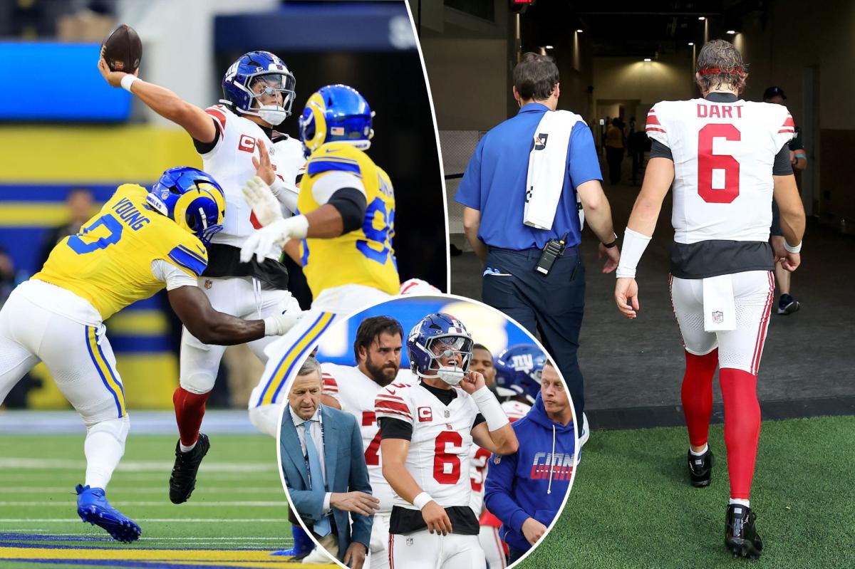 Jaxson Dart's Sudden Season-Ending Injury Shocks Giants Fans