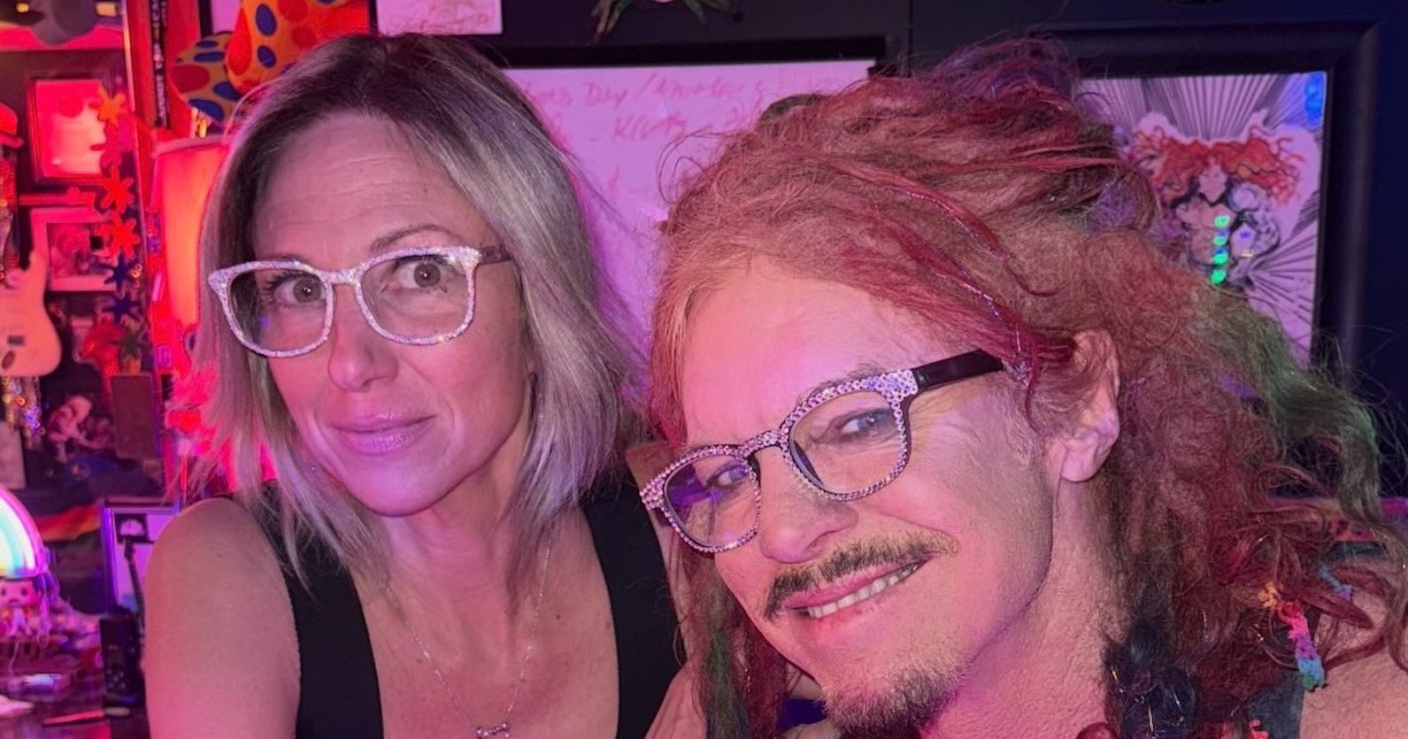 Debbie Gibson's Emotional Reach Out to Carrot Top Before His Hospitalization
