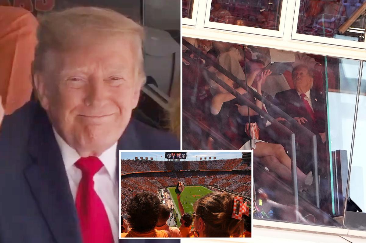 Why Trump's Appearance at the Tennessee Football Game is Creating Buzz