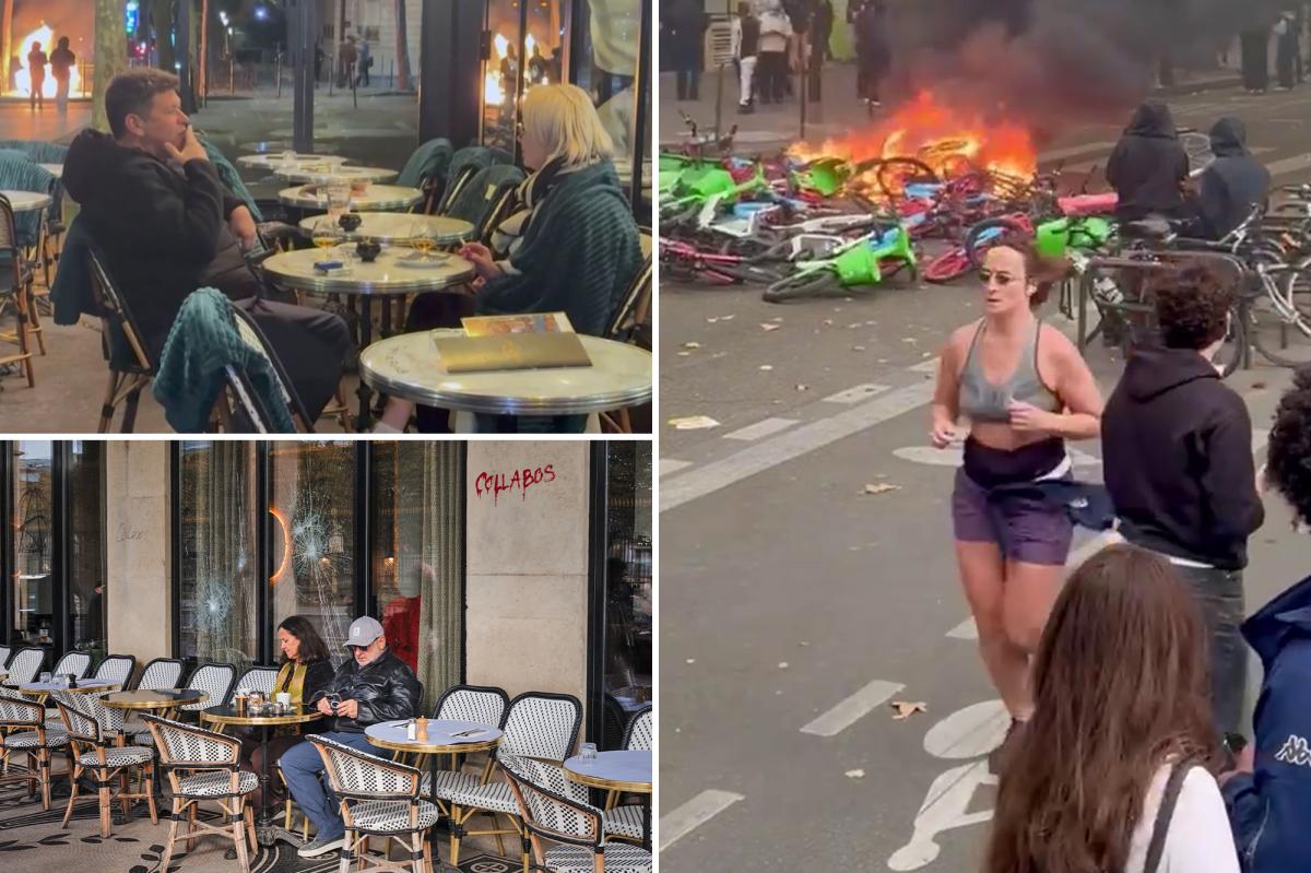French Couple's Calm Amid Paris Riots Sparks Online Frenzy
