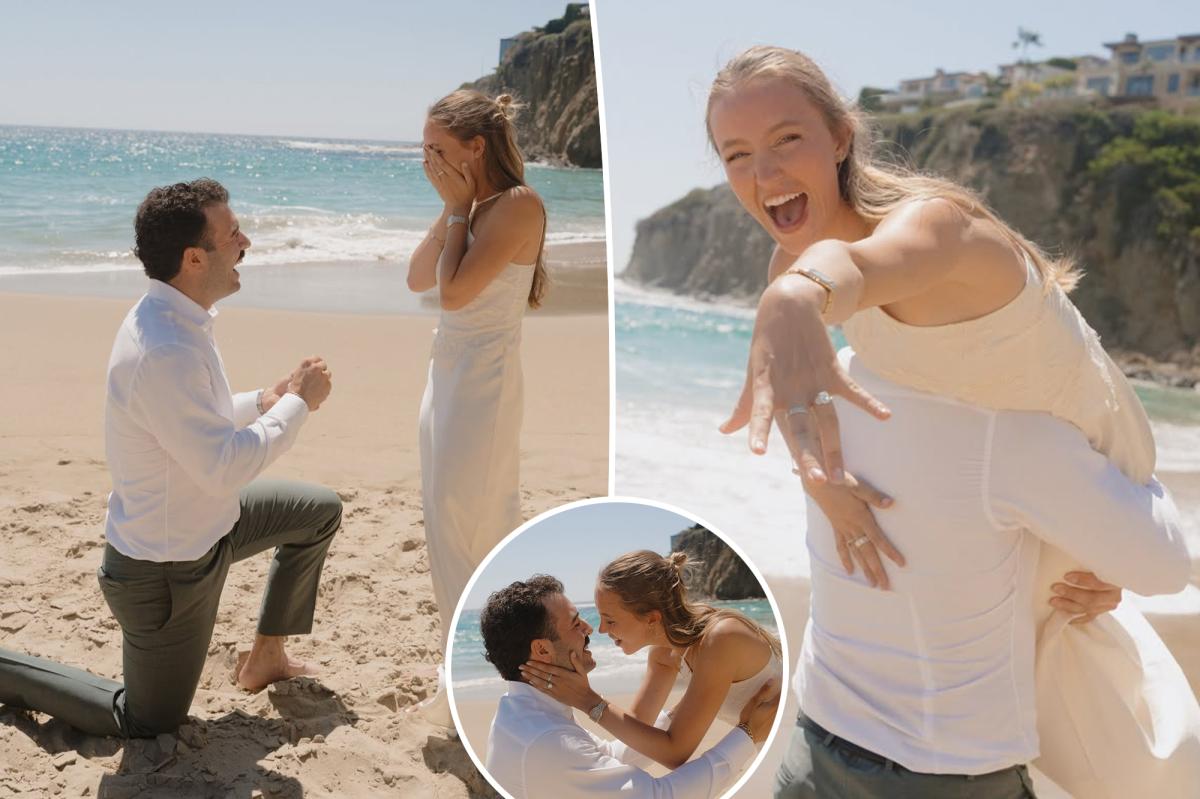 Yankees' Austin Wells Proposes in a Magical Beach Moment