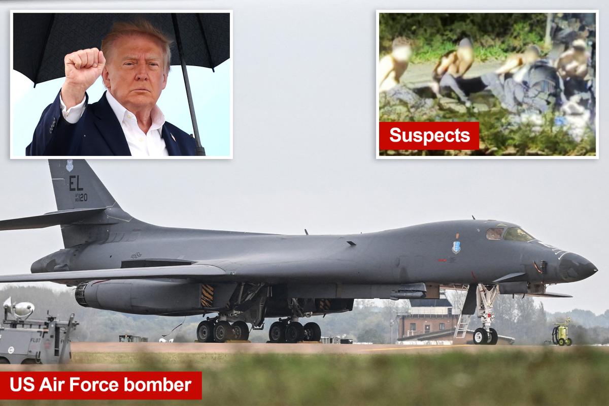 Trump's Bold Claim: Terror Suspects Watched Before UK Base Plot