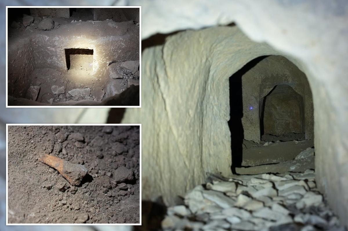 Ancient Burial Cave Discovered Amid Jerusalem Police Operation