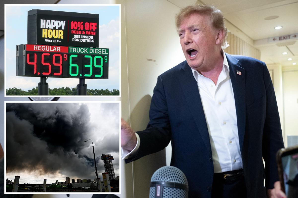 Trump Claims Ukraine and Russia Halt Energy Attacks Amid Soaring Diesel Prices