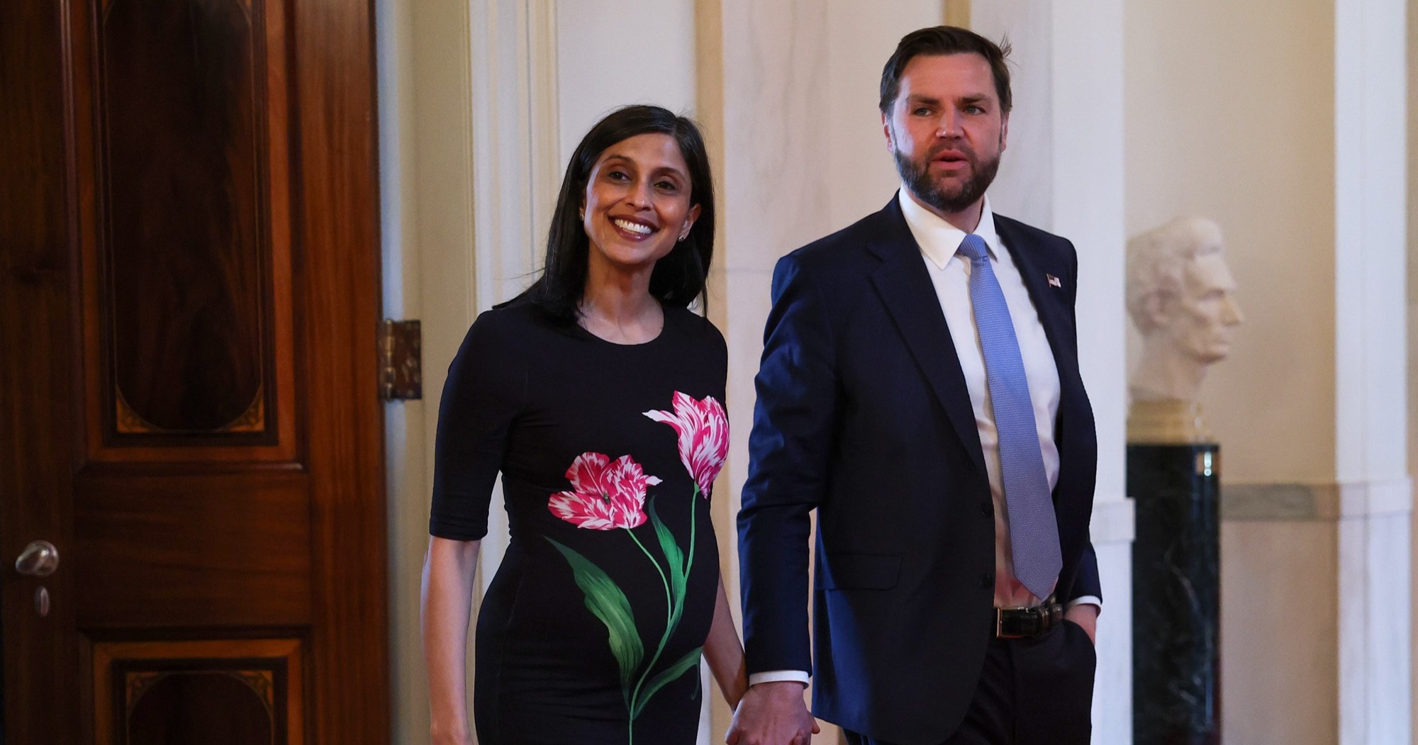 Usha Vance on the 'Absurdity' of Her Newborn's Secret Service Detail