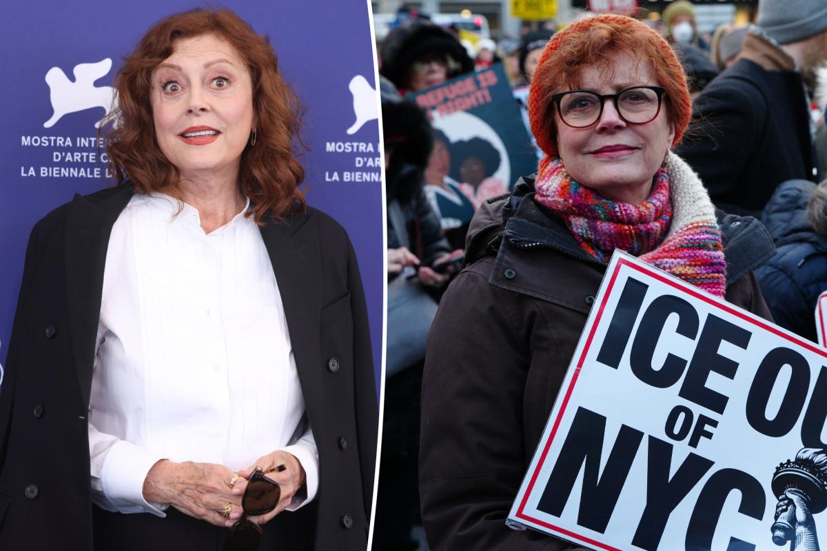 Susan Sarandon Claims Hollywood Still Blacklists Her Over Political Views