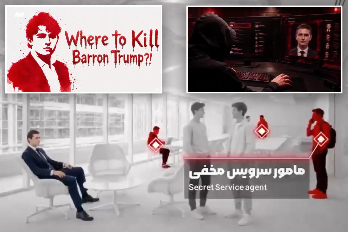 Iran Sparks Outrage with Disturbing Video Targeting Barron Trump