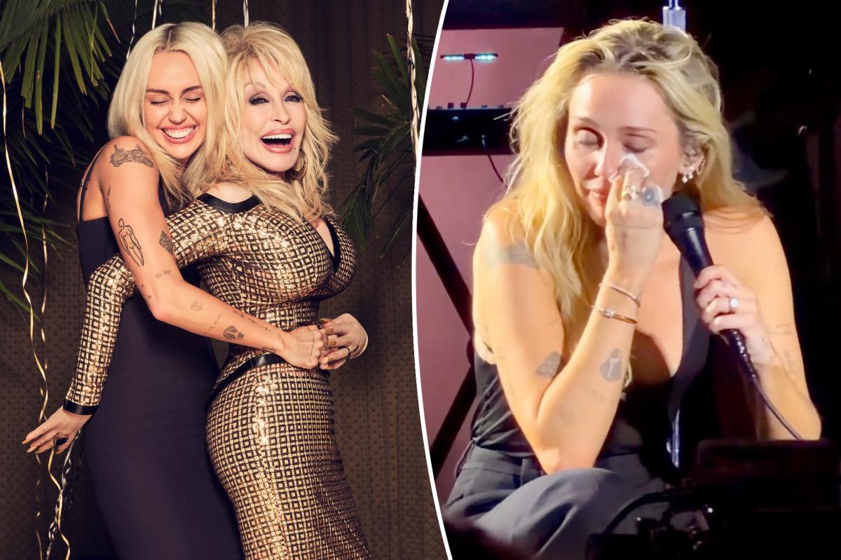 Miley Cyrus's Tearful Tribute to Dolly Parton Captivates Fans