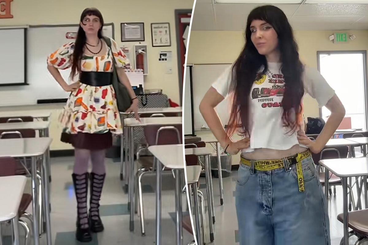 California Teacher's Bold Classroom Fashion Sparks Heated Debate